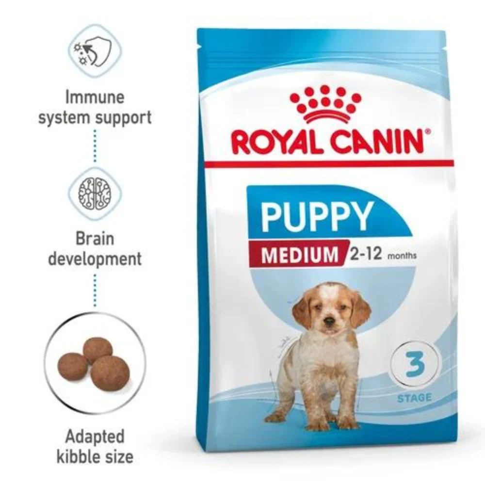 Royal Canin Medium Puppy Dry Dog Food - Image 3