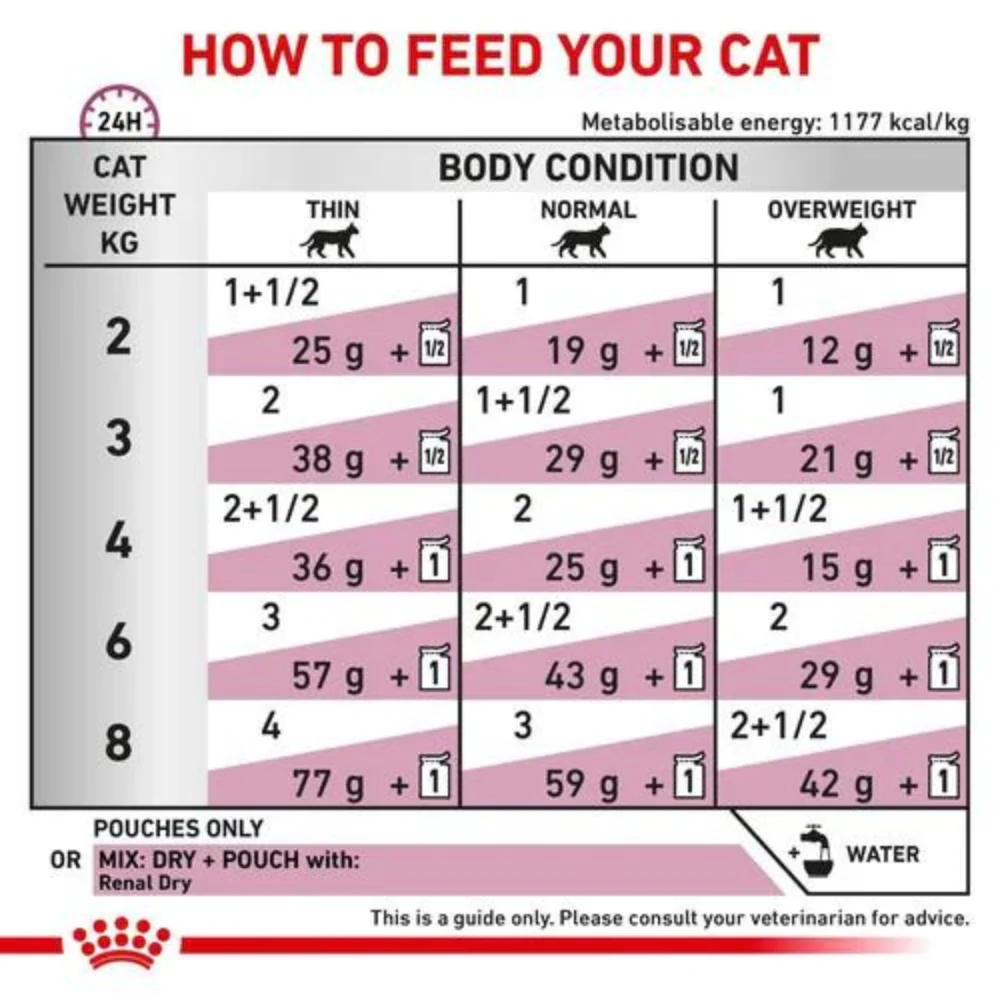 Royal Canin Veterinary Diet Renal Wet Cat Food Pouches with Chicken - Image 6