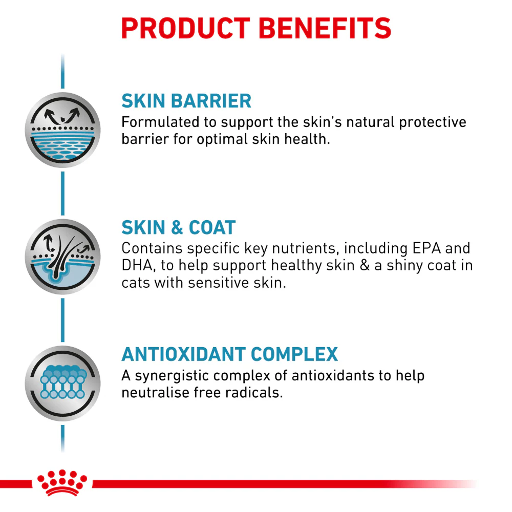 Royal Canin Veterinary Diet Skin Coat Wet Cat Food - Image 3