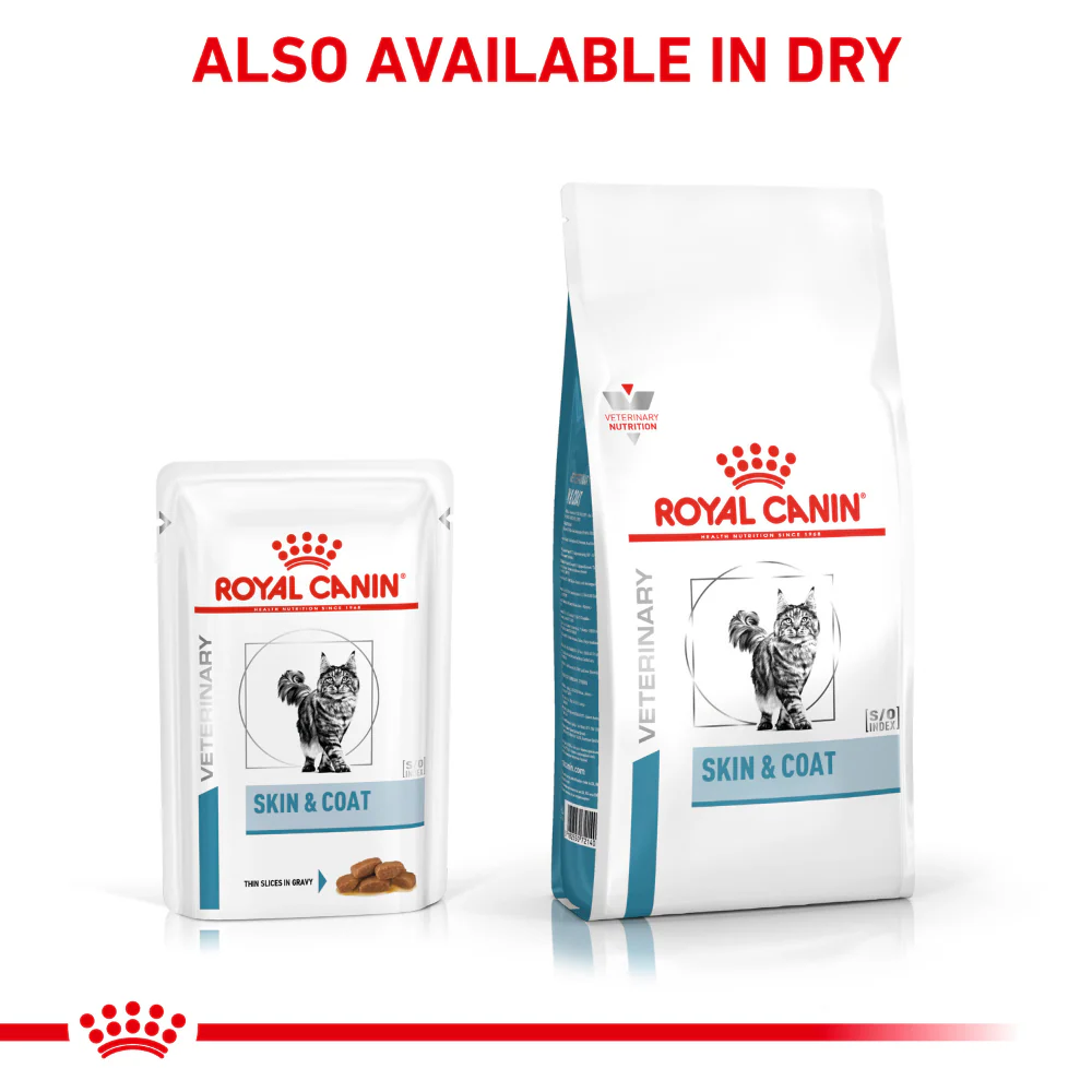 Royal Canin Veterinary Diet Skin Coat Wet Cat Food - Image 7